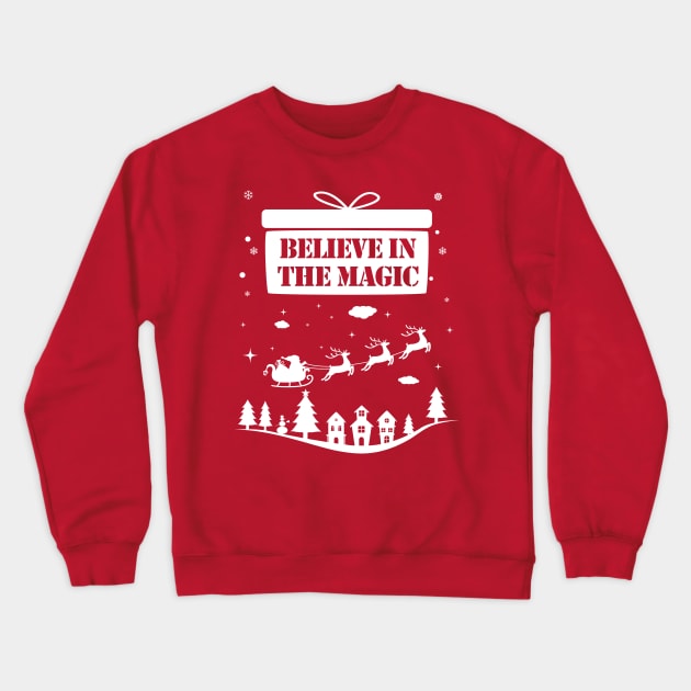 Believe in the Magic Crewneck Sweatshirt by Blended Designs